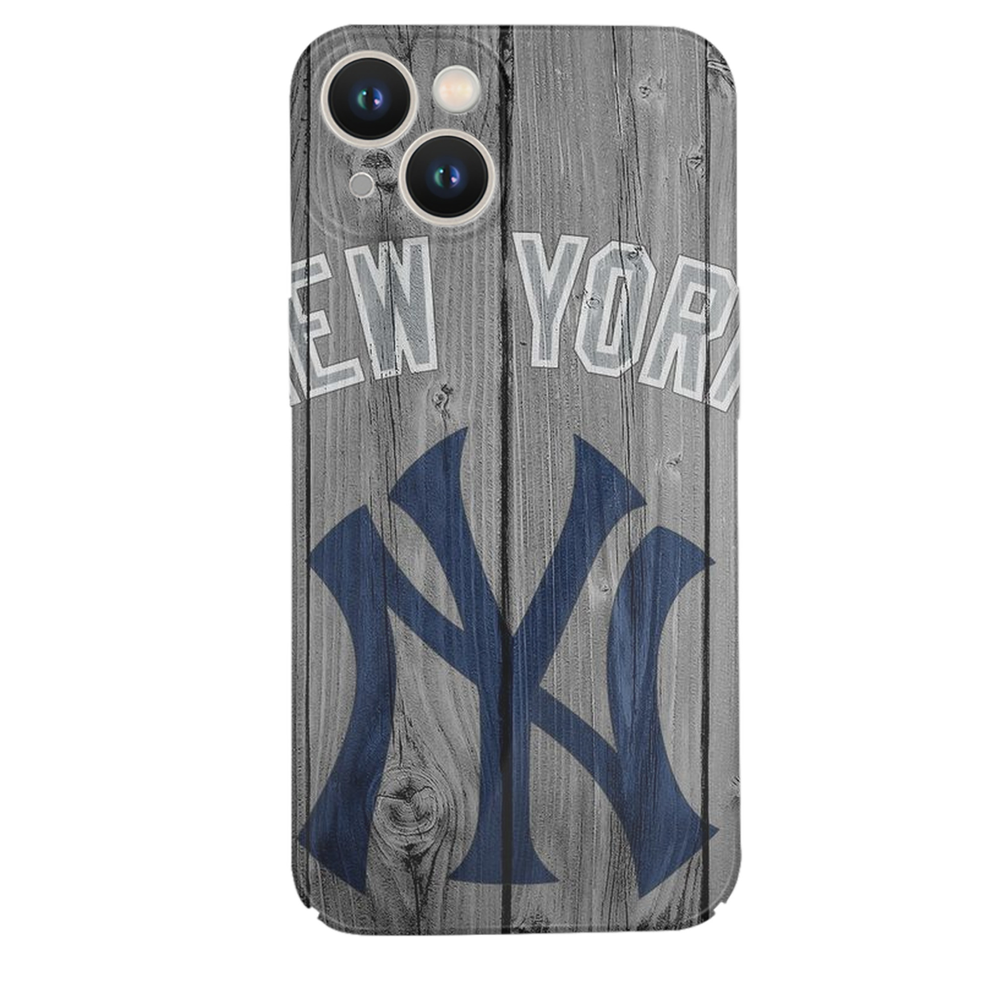 New York Yankees 204 IPhone 14 Series Full-Cover Hard Case – Shockproof With Raised Camera Protection – Precise Cutouts, Wireless Charging Compatible – Durable, Anti-Yellowing, Easy To Clean